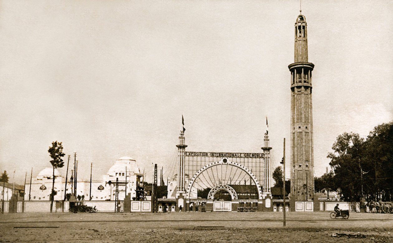 Grenoble (Isère, Dauphiné) : Exposition internationale de la houille blanche et du tourisme en 1925 - l