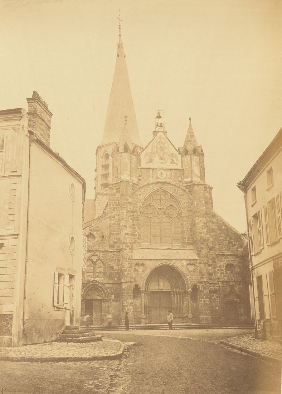 Église de Priseaux (Loiret) Près de la Station de Ce Nom - Auguste Hippolyte Collard