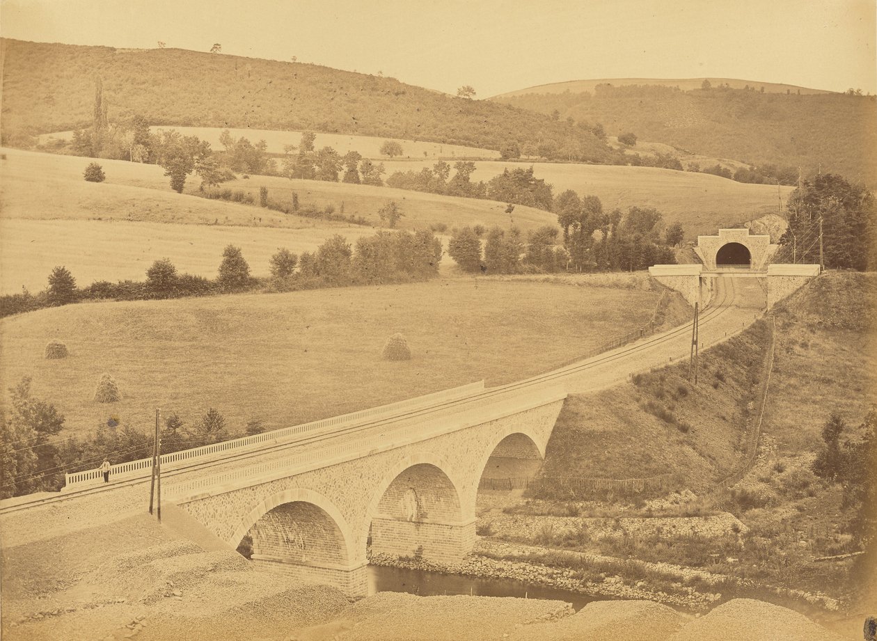 Viaduc sur Le Rhims, Près de Hôpital - Auguste Hippolyte Collard