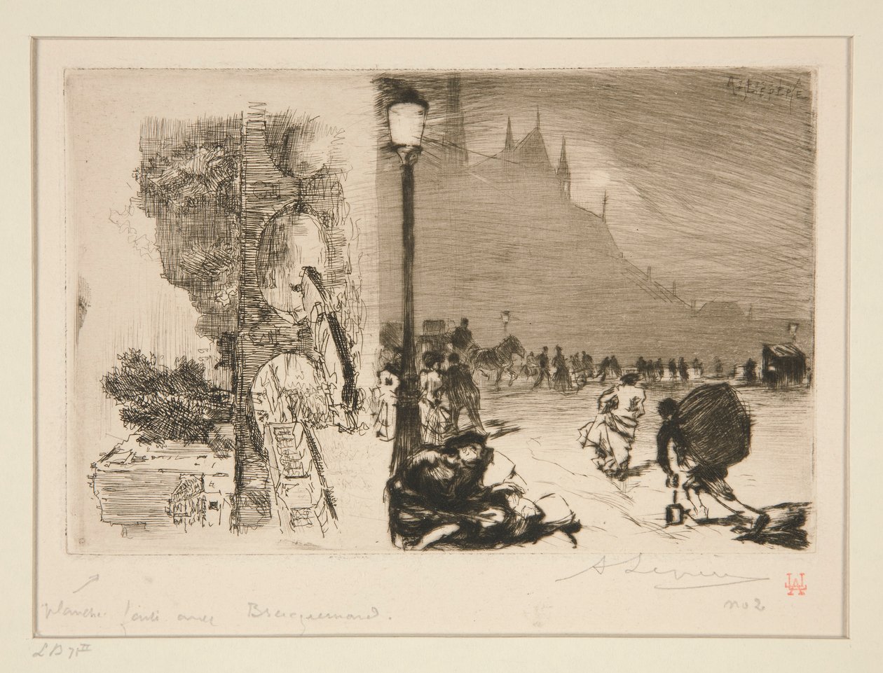 Au coin du Pont-aux-Doubles - Auguste Lepere