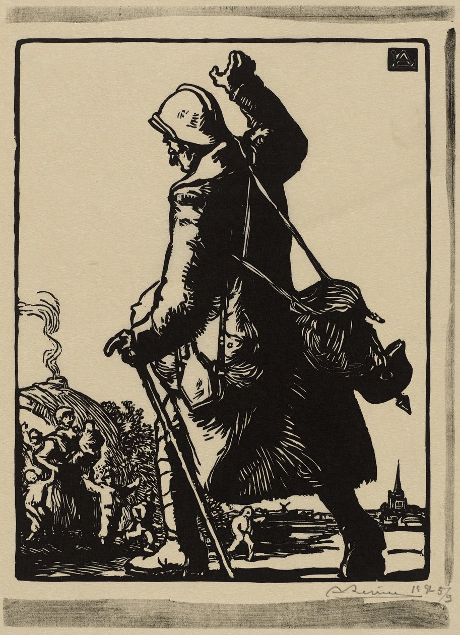 Le Permissionnaire - Auguste Lepere