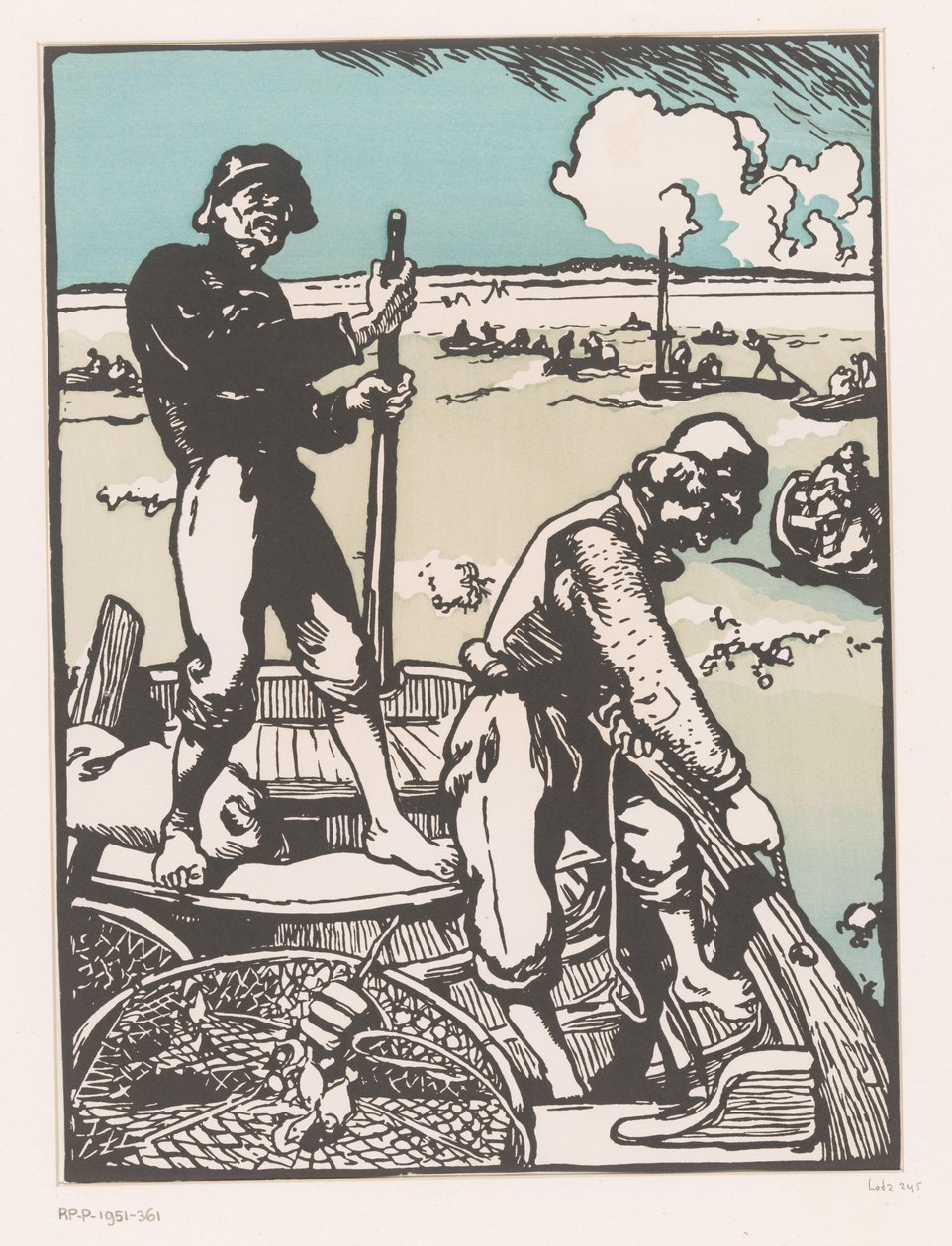 Pêcheurs de Crevettes - Auguste Lepere