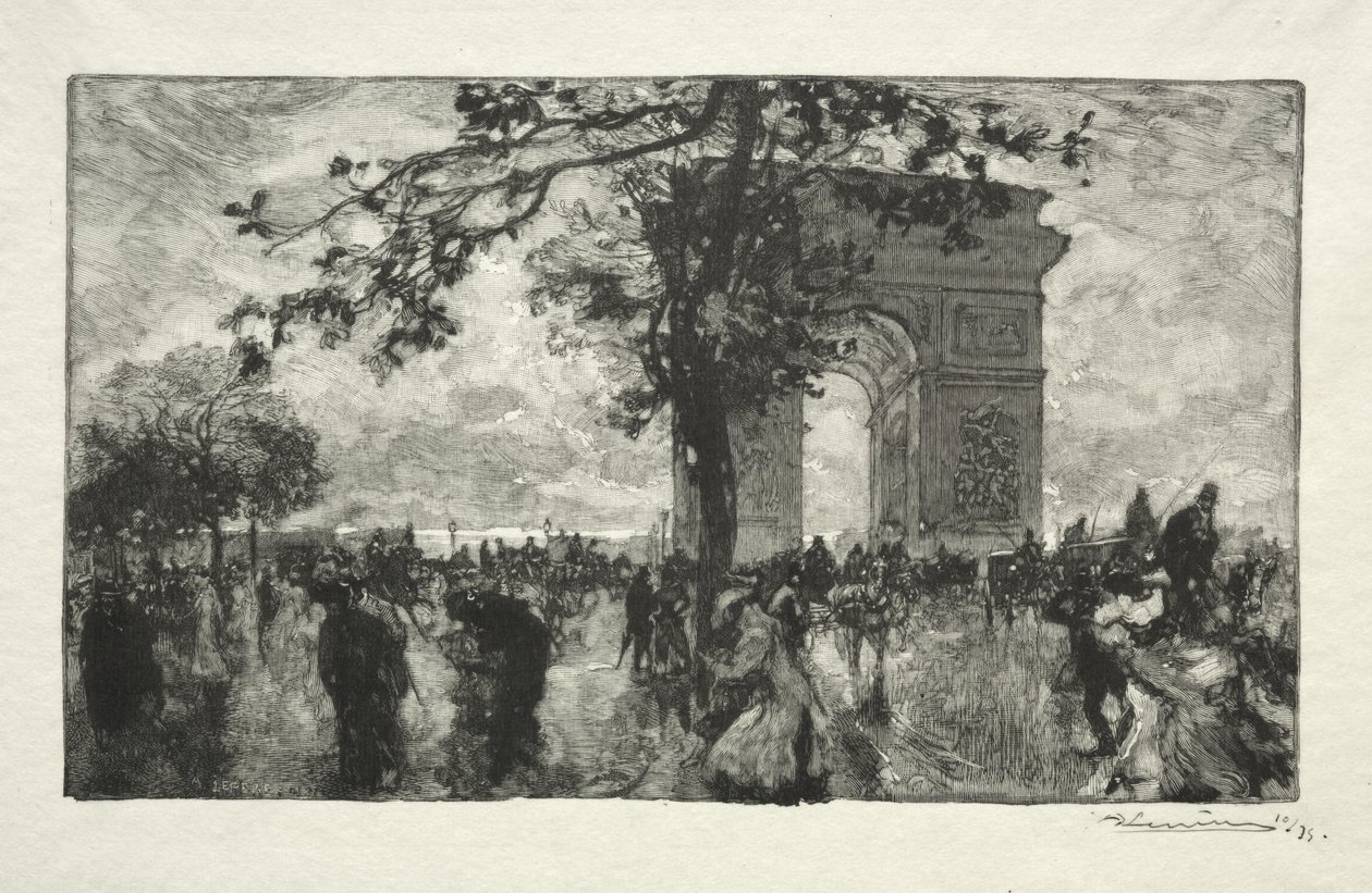 Retour du Bois - Auguste Louis Lepère