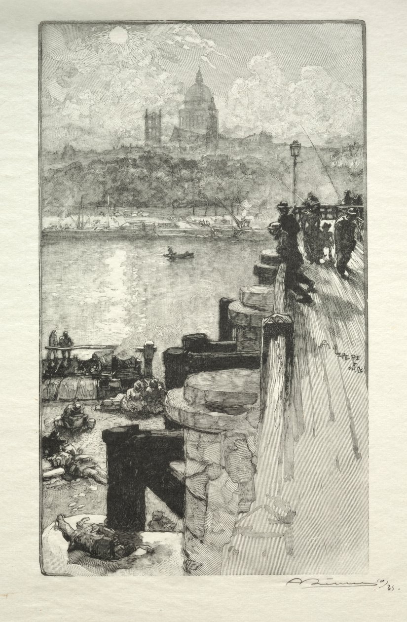 Montagne Ste. Genevieve - Auguste Louis Lepère