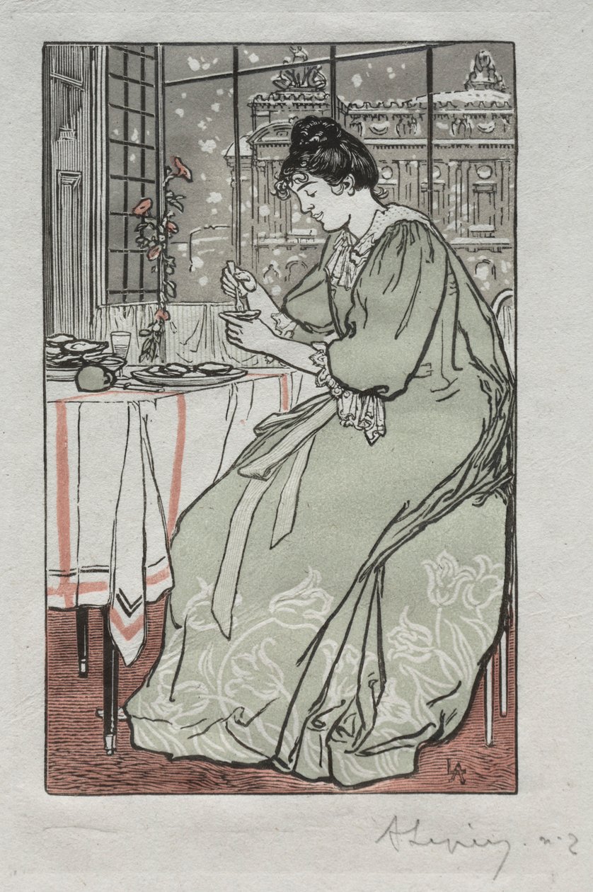 Almanach de Paris, 1897 : Hiver, 1897 - Auguste Louis Lepère