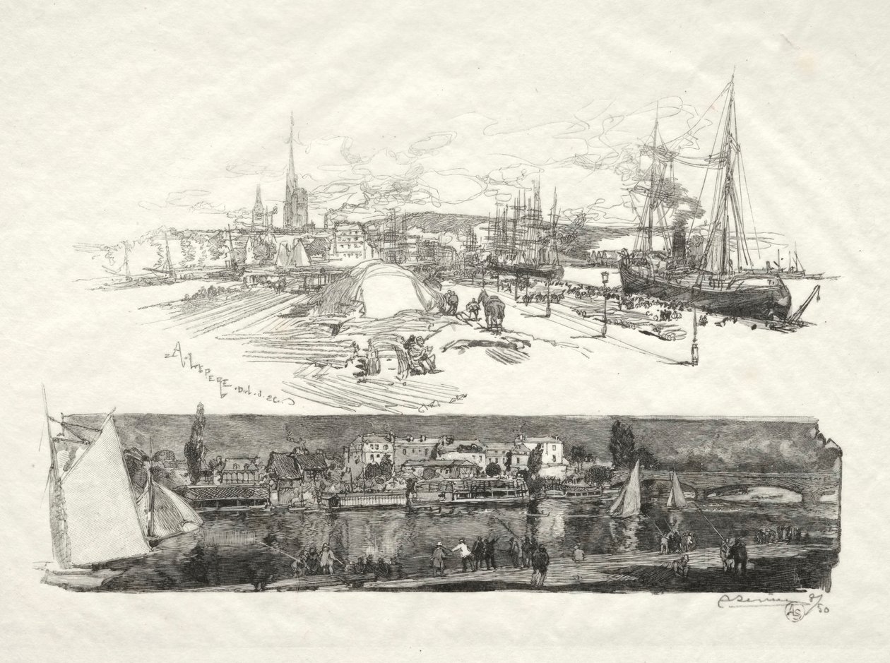 Rouen Illustré : Les Nouveaux Quais-L