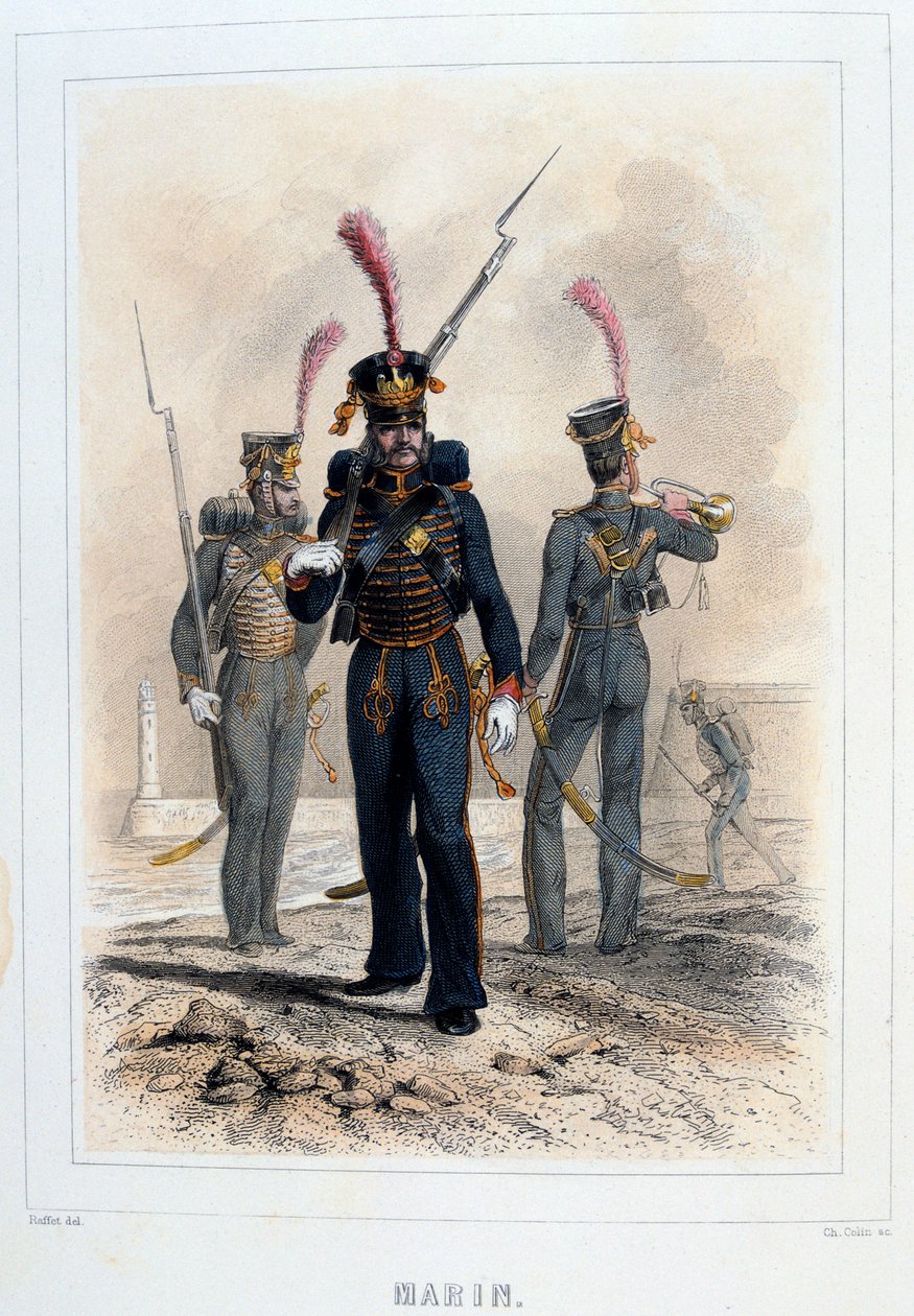 Marine, 1859 | Auguste Raffet | Estampe d'art