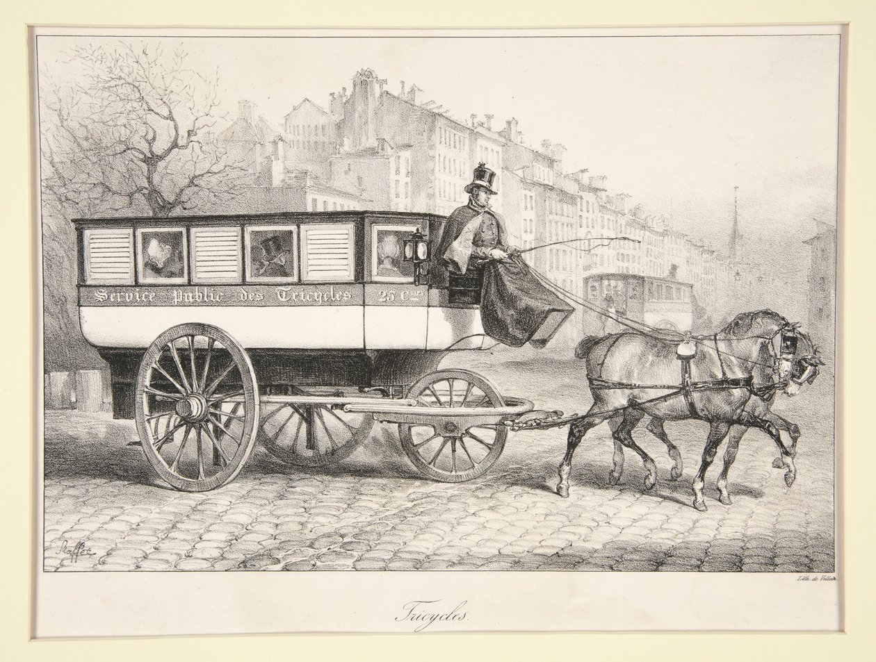 Tricycles - Auguste Raffet