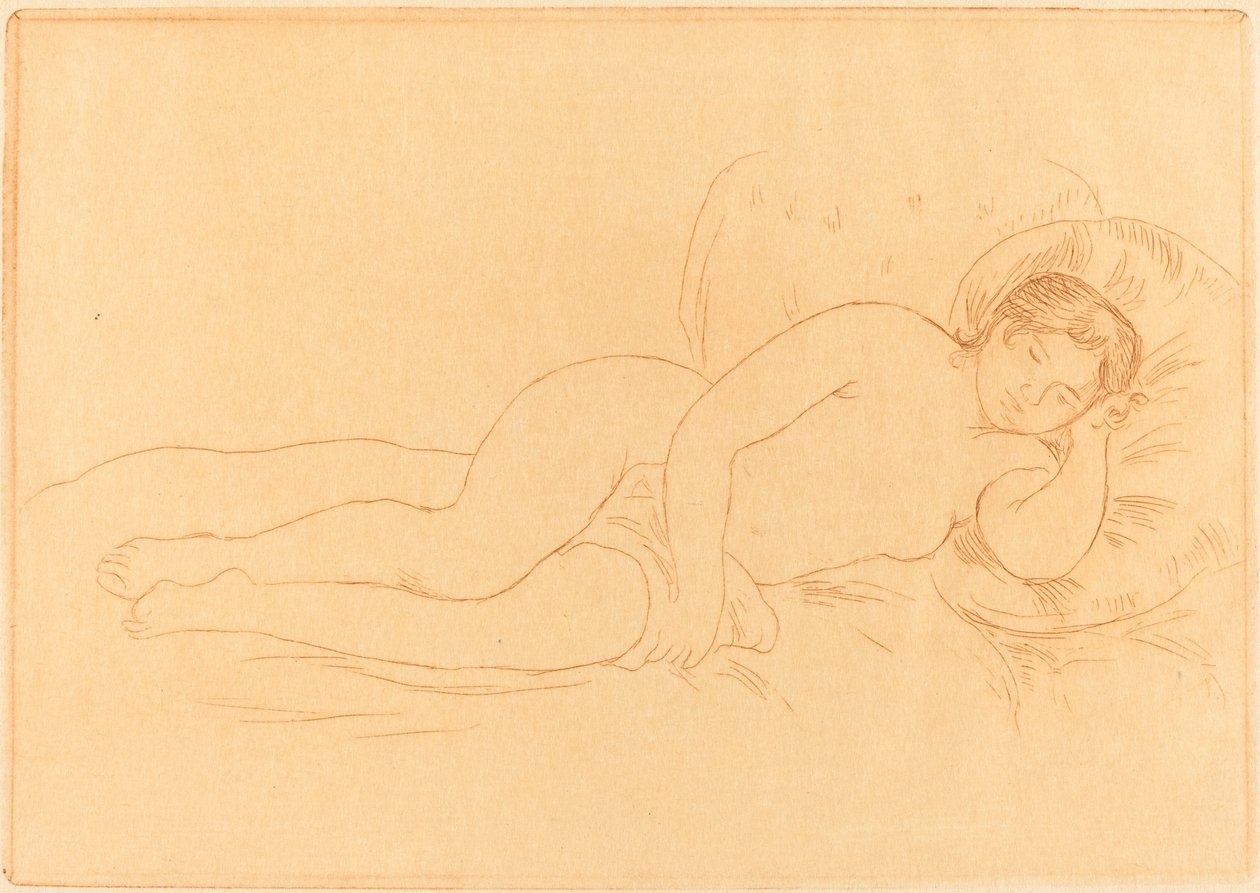 Femme nue couchée - Auguste Renoir