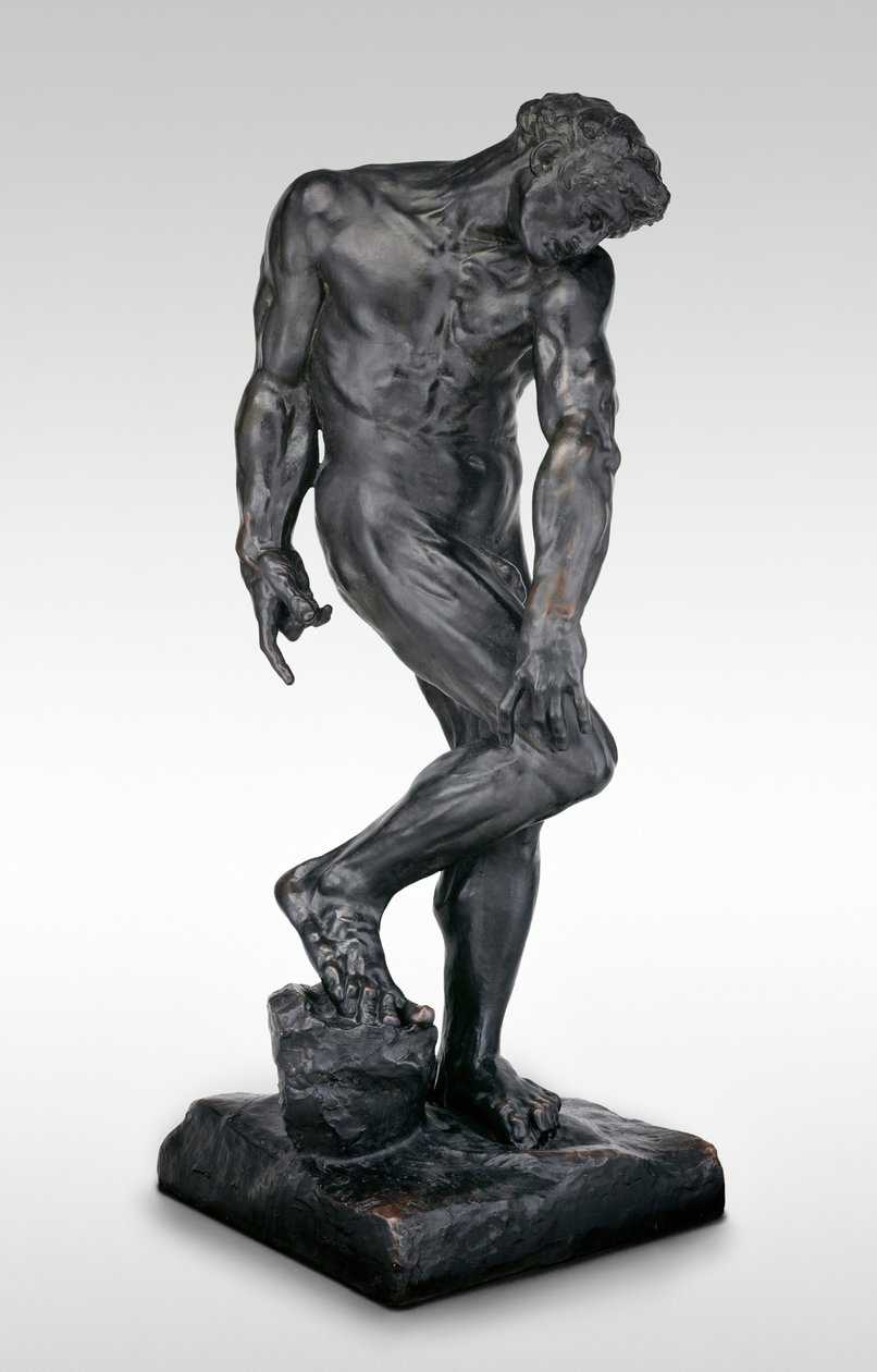 Adam, modelé en 1881, coulé vers 1924 - Auguste Rodin