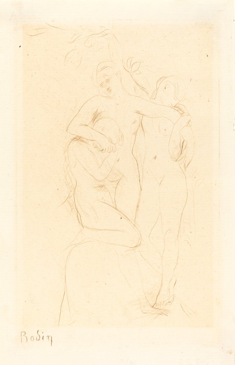 Ames du Purgatoire, 1893 - Auguste Rodin