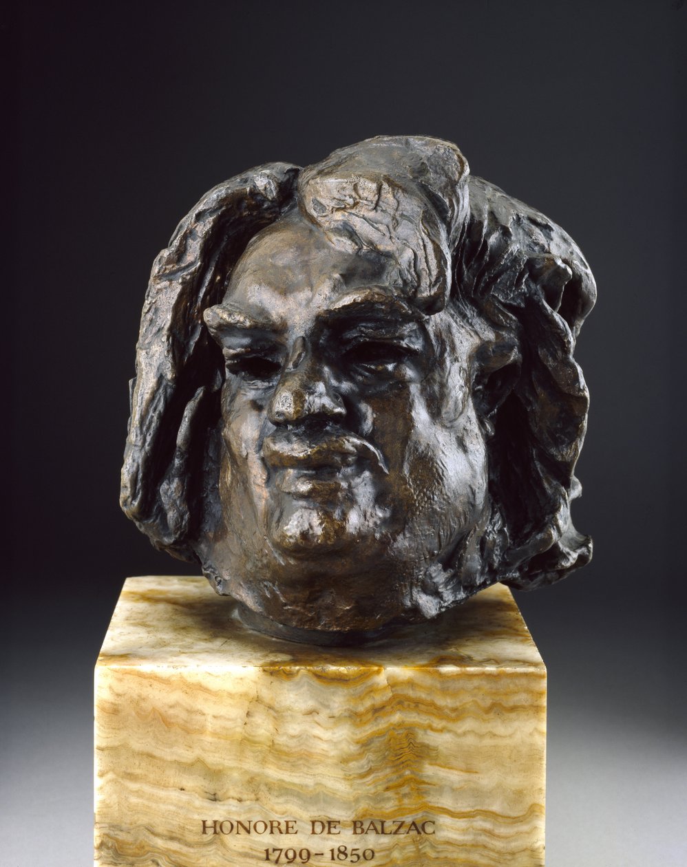 Balzac, tête avant la dernière étude - Auguste Rodin