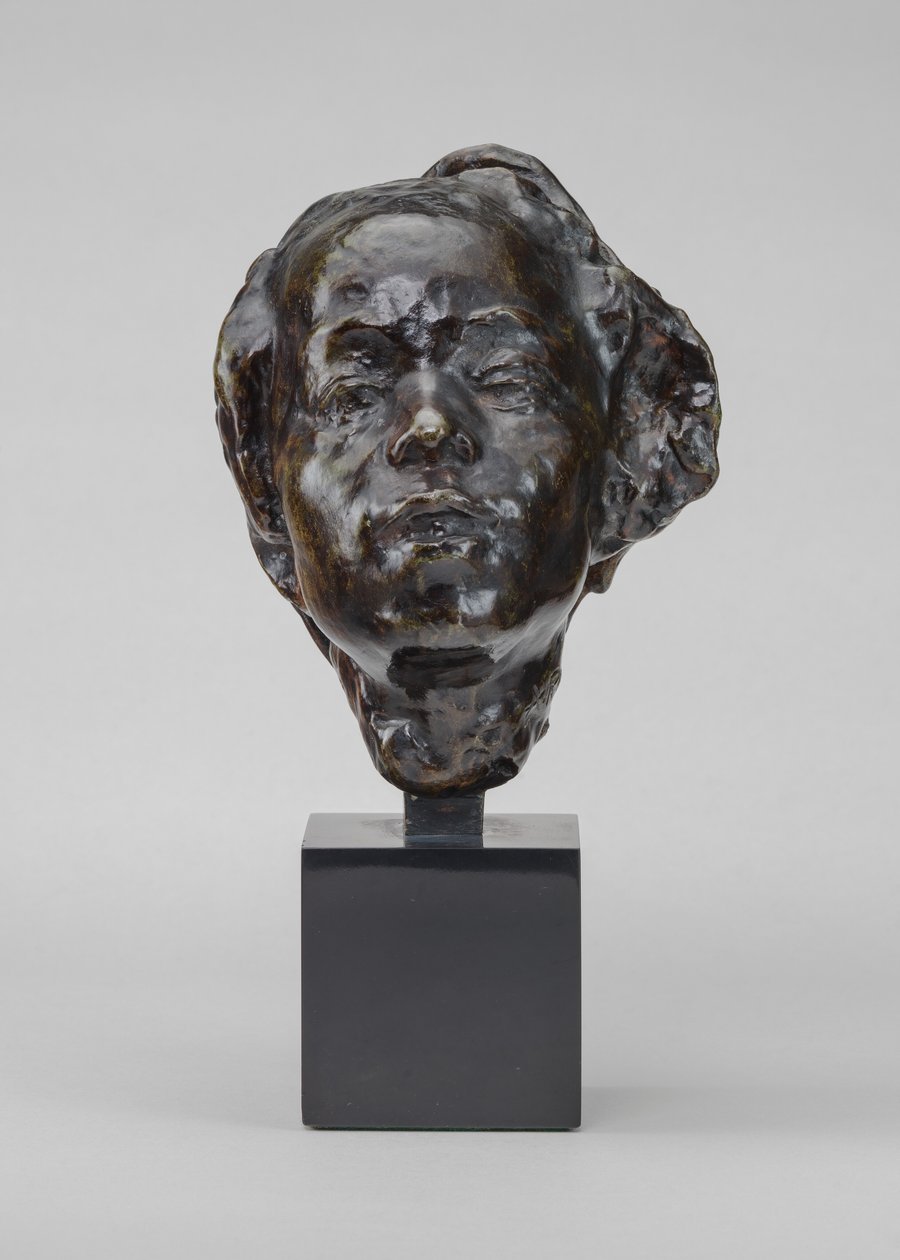 Tête de Hanako Ohta Hisa, modèle vers 1908, moulée en 1965 - Auguste Rodin