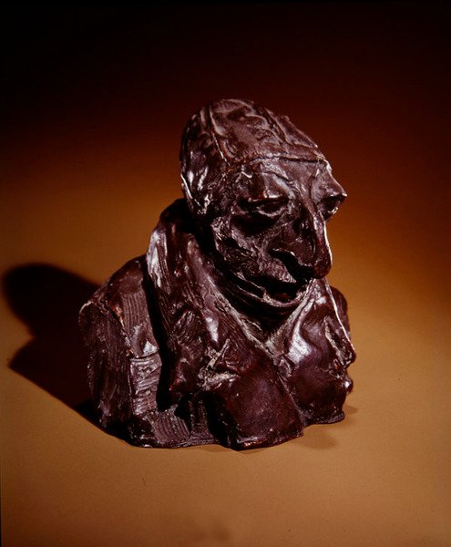 Honoré-Victorin Daumier (Homme à la tête plate), vers 1832-35 - Auguste Rodin