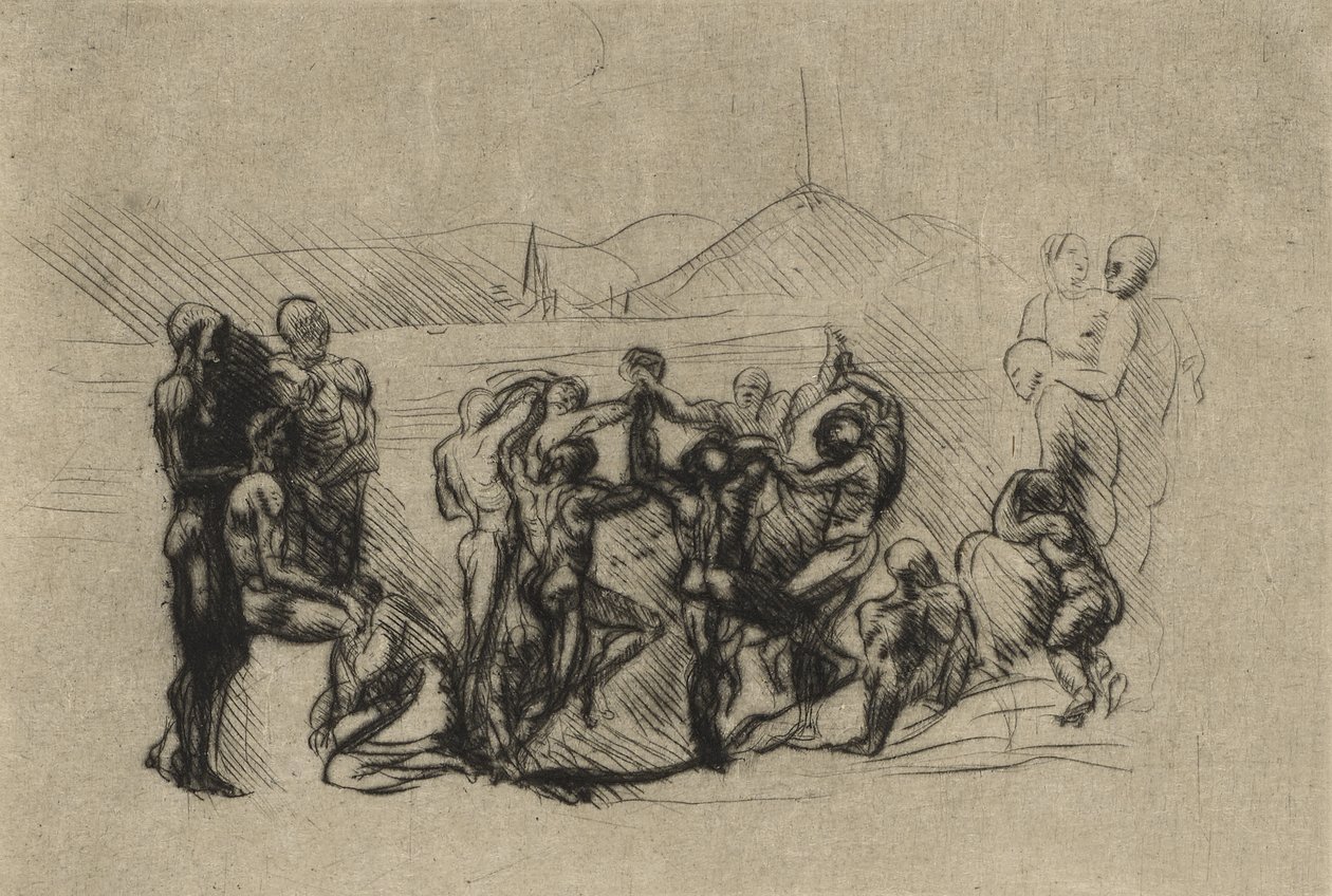 La Ronde, vers 1883 - Auguste Rodin