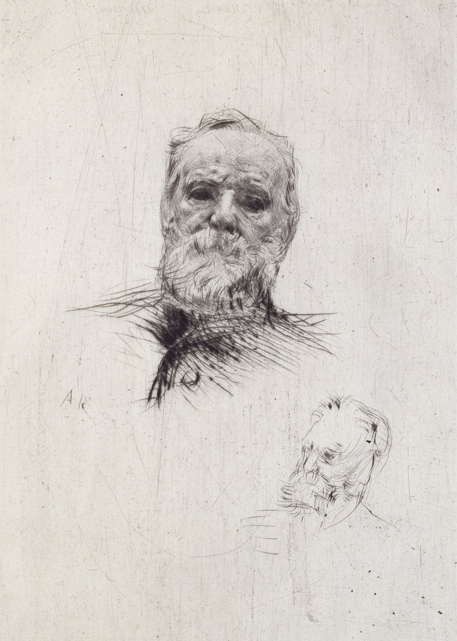 Portrait de Victor Hugo (1802-85) - Auguste Rodin