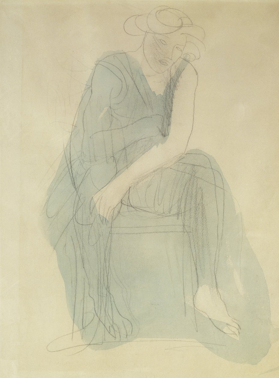 Femme assise - Auguste Rodin