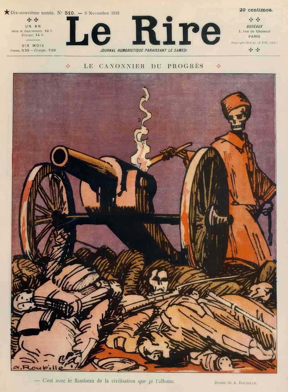 guerre des Balkans  - Auguste Roubille