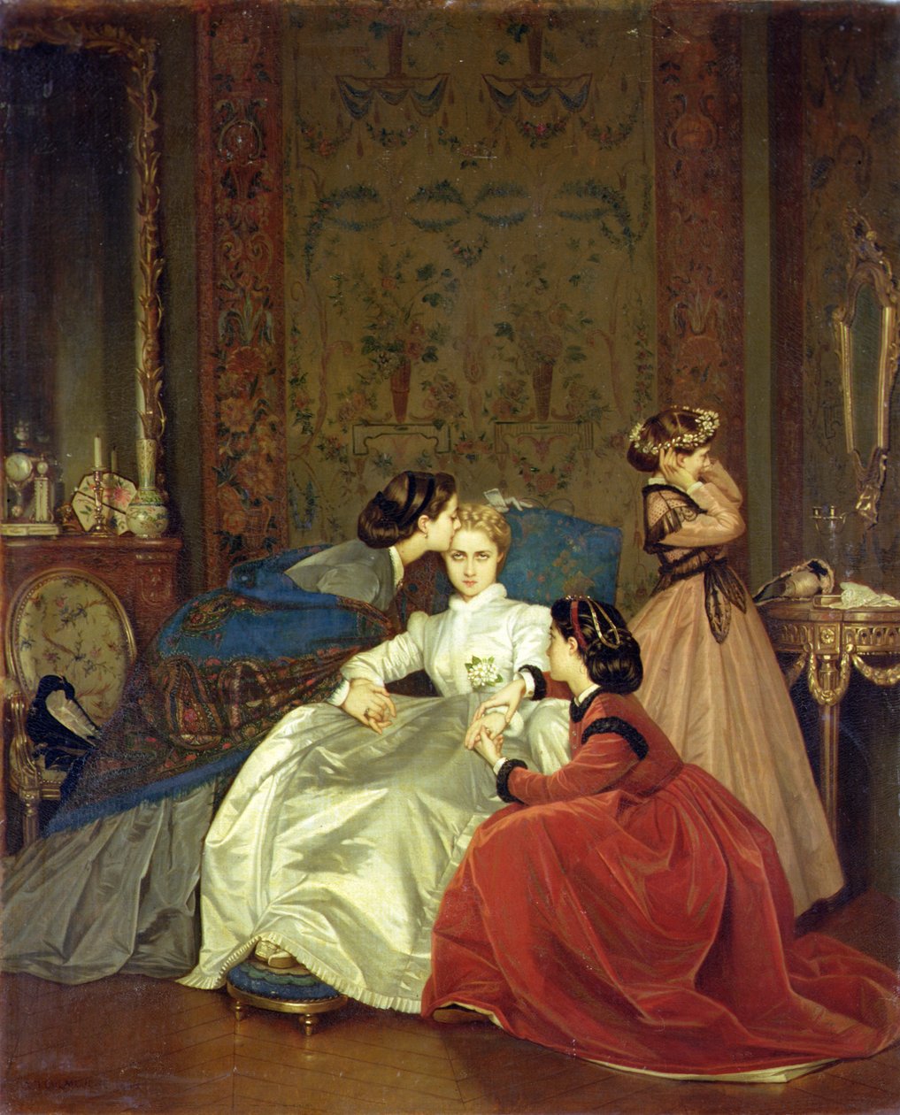 La mariée réticente - Auguste Toulmouche
