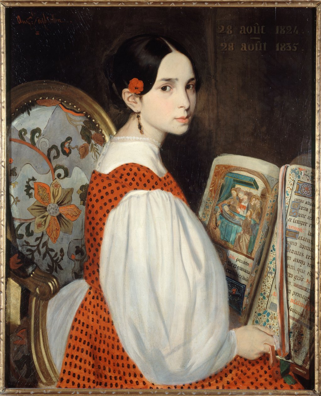 Léopoldine au livre d