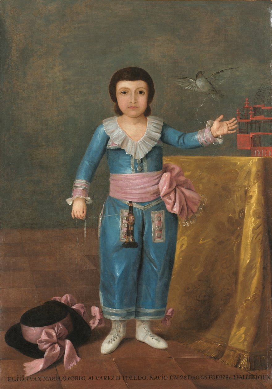 Portrait de Juan Maria Osorio, vers 1786 - Augustin Esteve y Marques