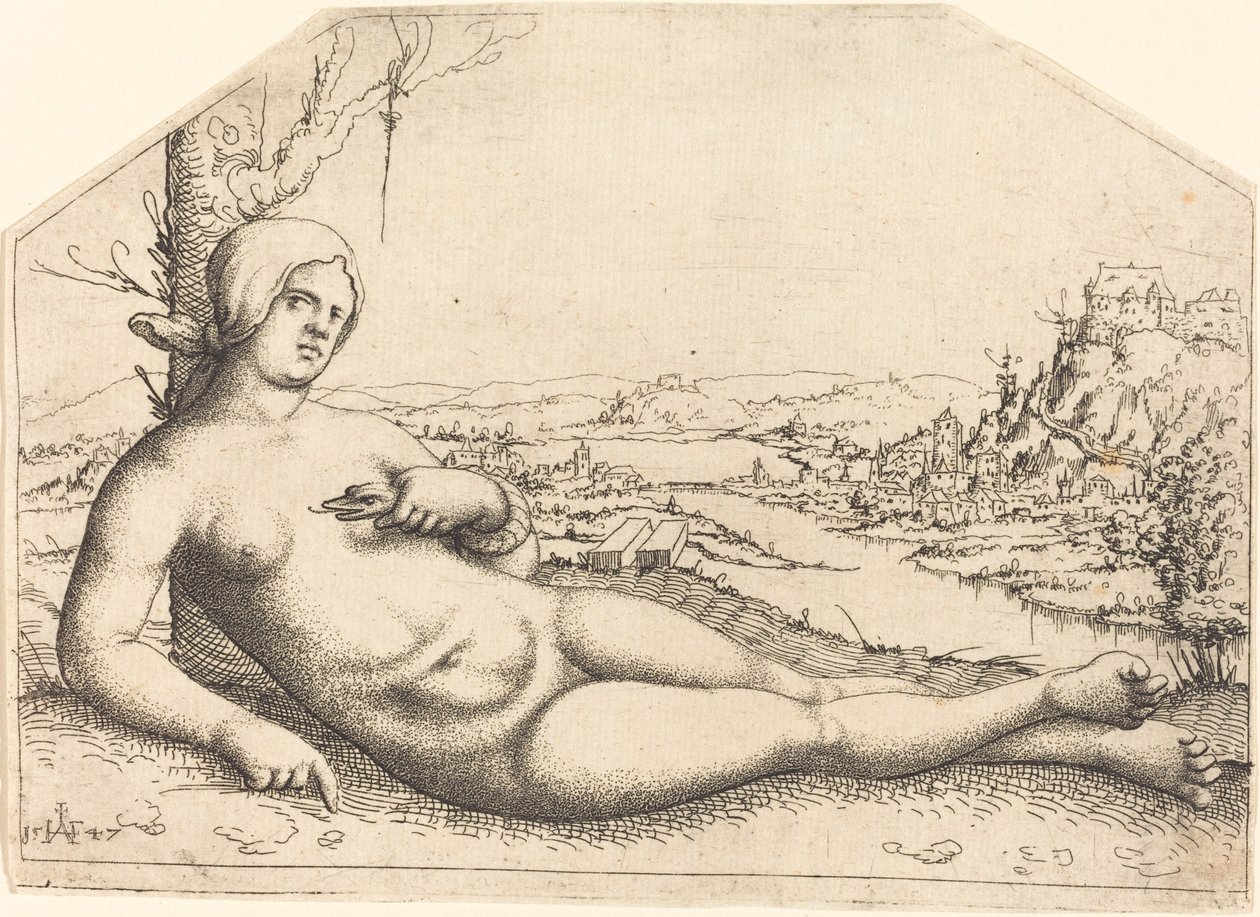 La Mort de Cléopâtre - Augustin Hirschvogel