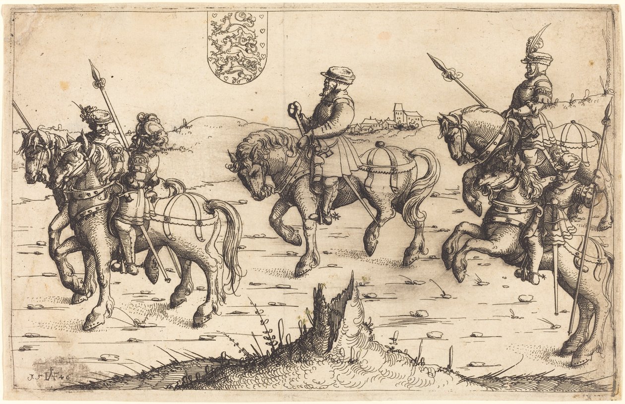Voyage de Herberstein au Danemark - Augustin Hirschvogel