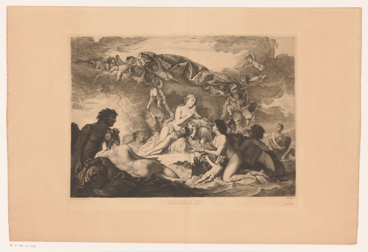 La naissance de Vénus - Augustin Mongin