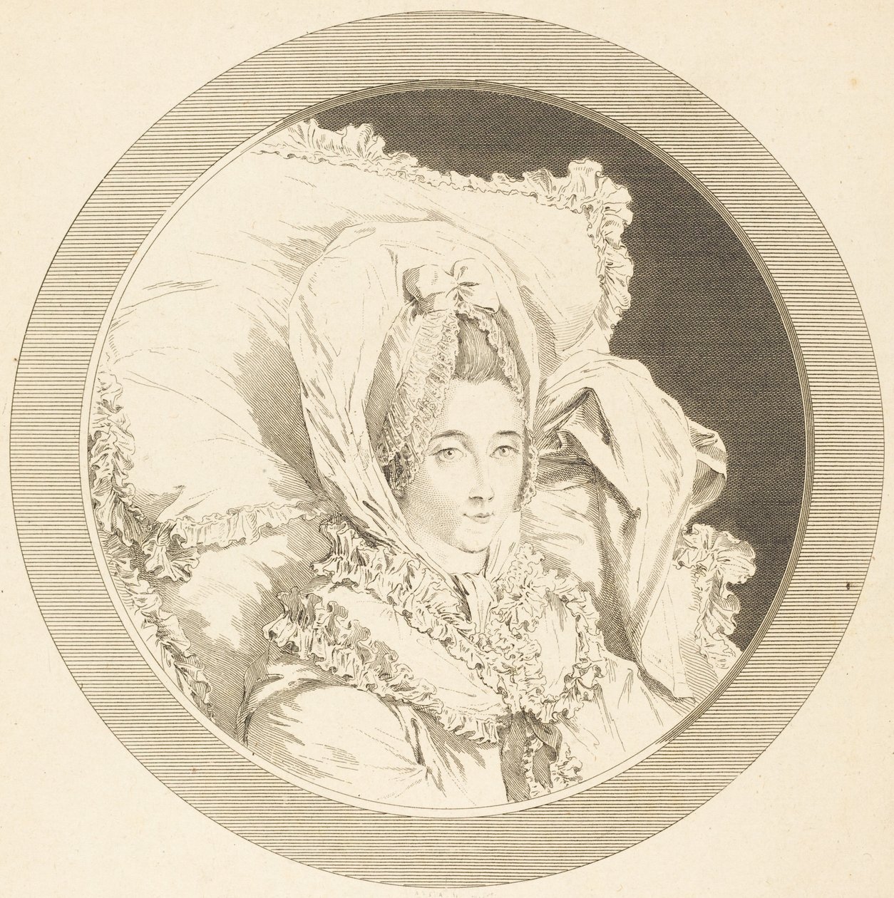 Dernière heure de la baronne de Rebecque - Augustin de Saint-Aubin