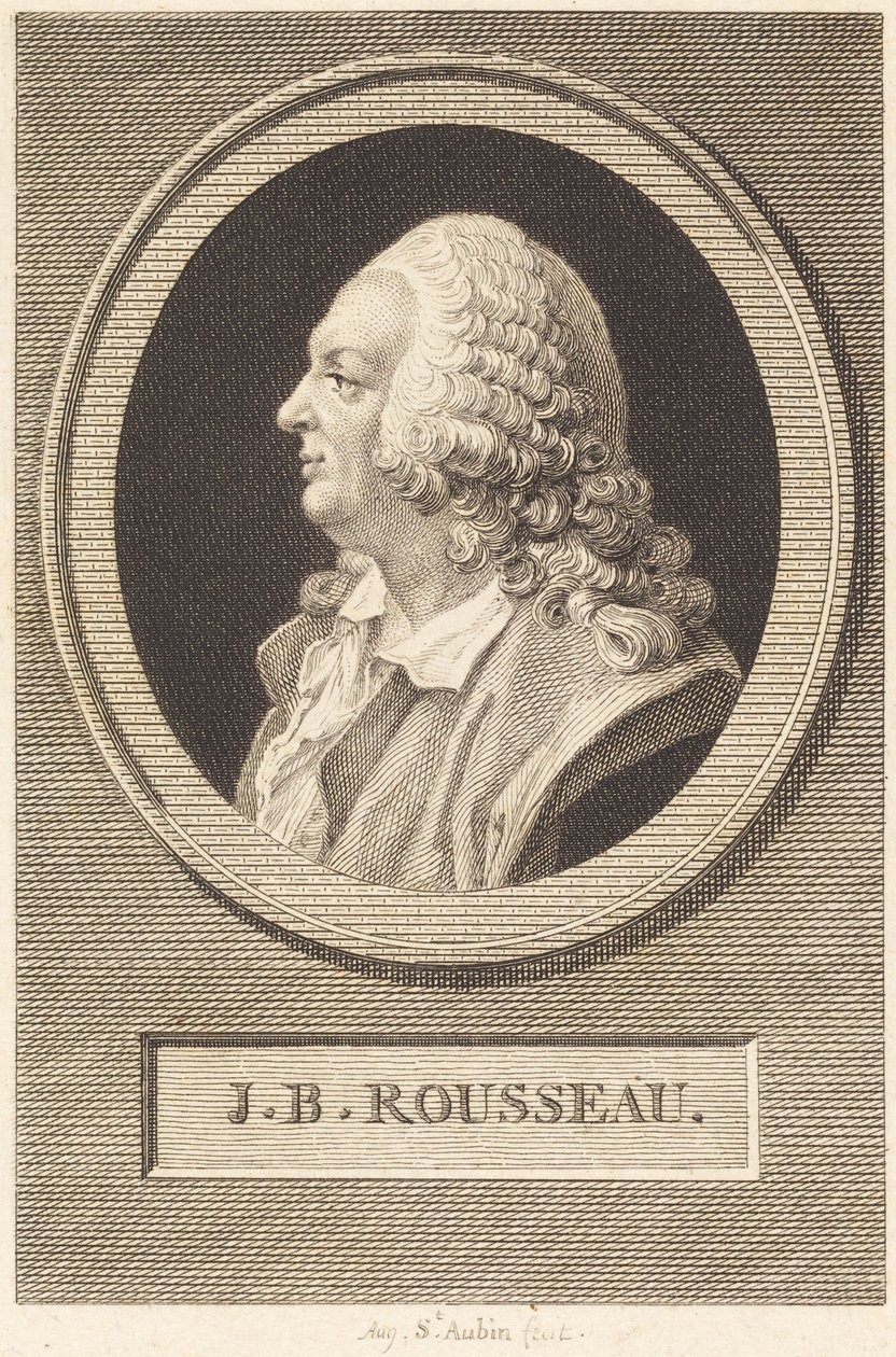 Jean-Baptiste Rousseau - Augustin de Saint-Aubin