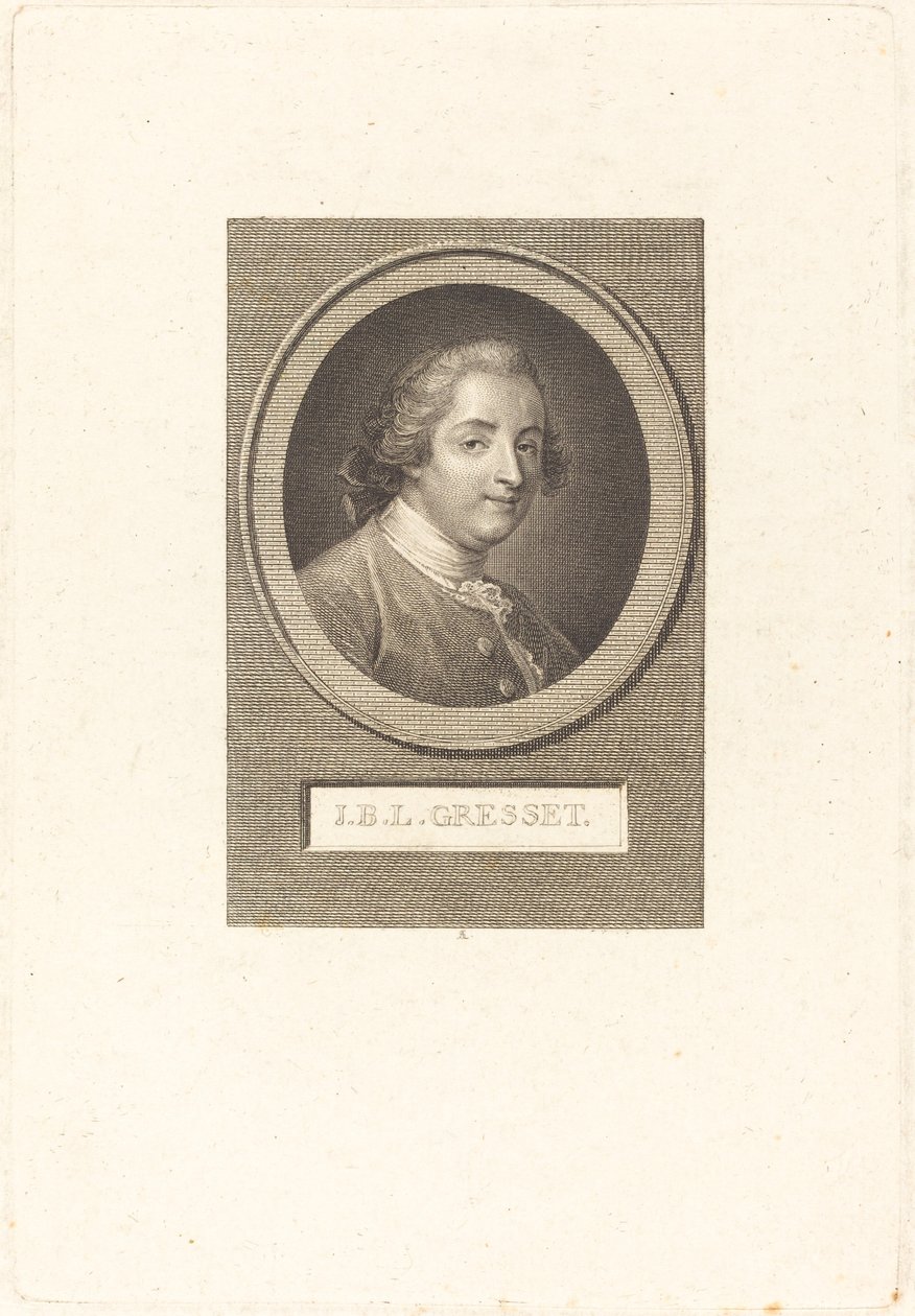 Jean-Baptiste-Louis Gresset - Augustin de Saint Aubin