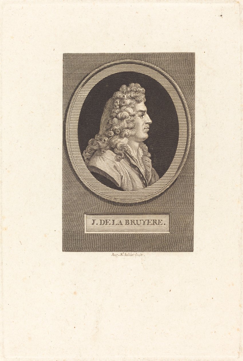 Jean de La Bruyère - Augustin de Saint Aubin
