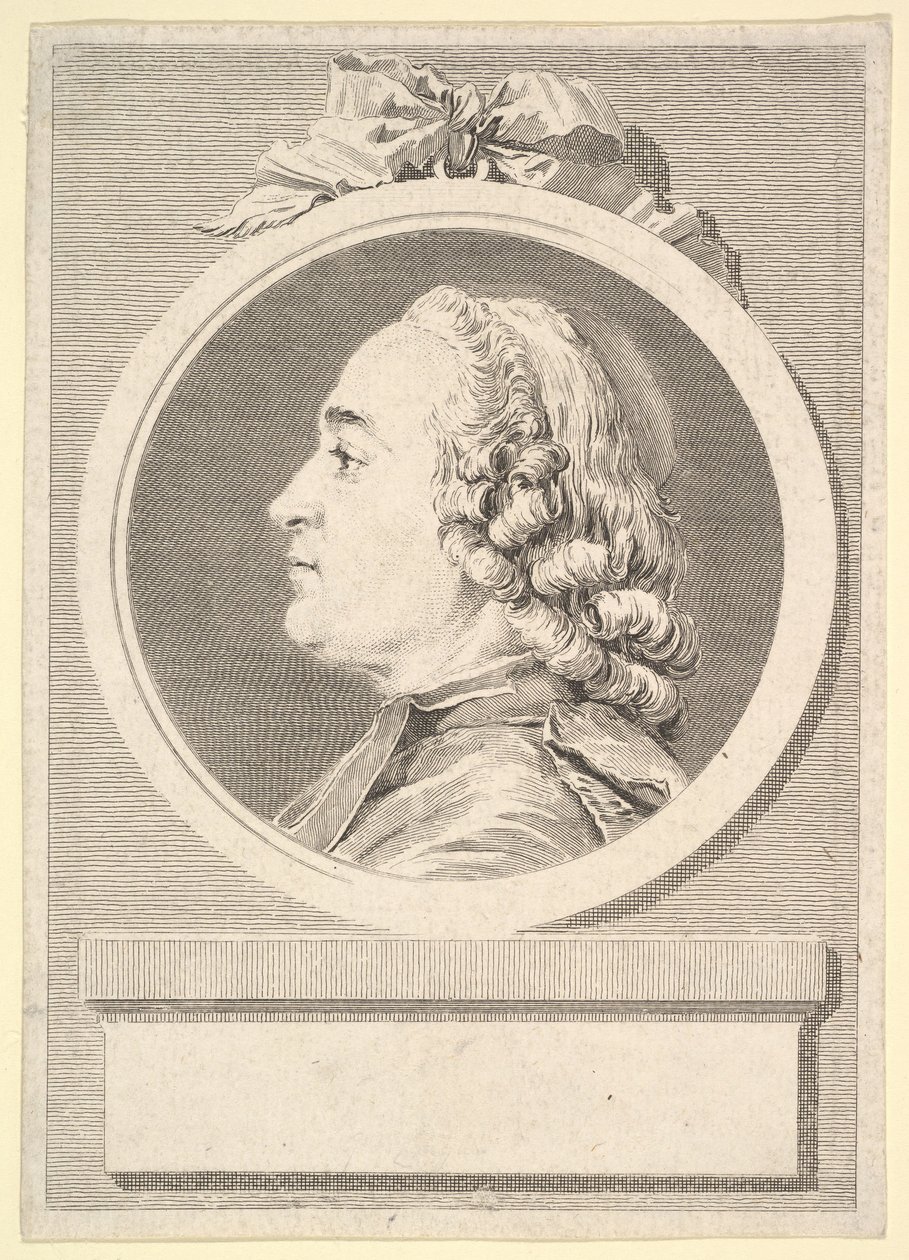 Portrait de Charles Gauzargues, 1767 - Augustin de Saint Aubin