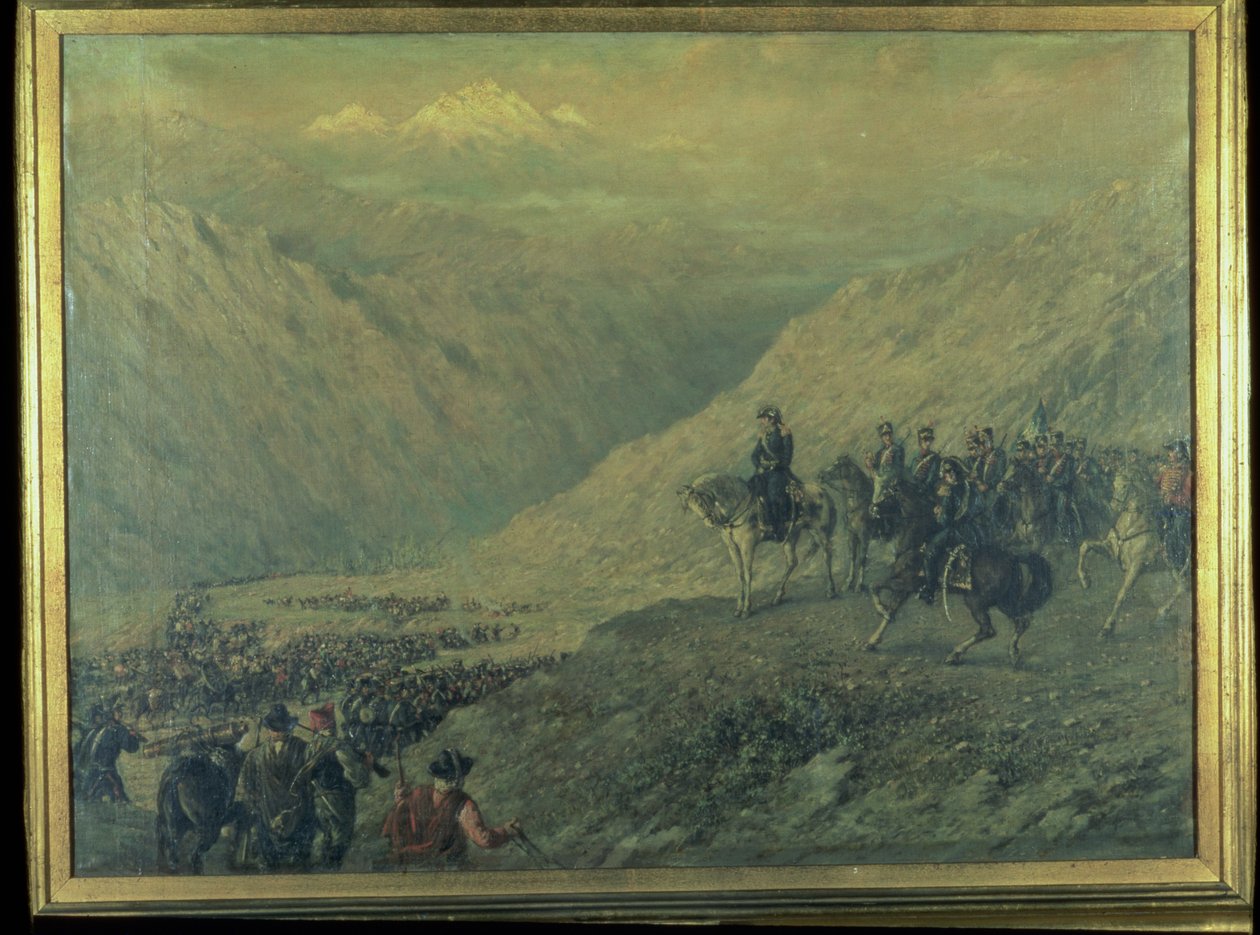 Le Passage des Andes en 1817 - Augusto Ballerini