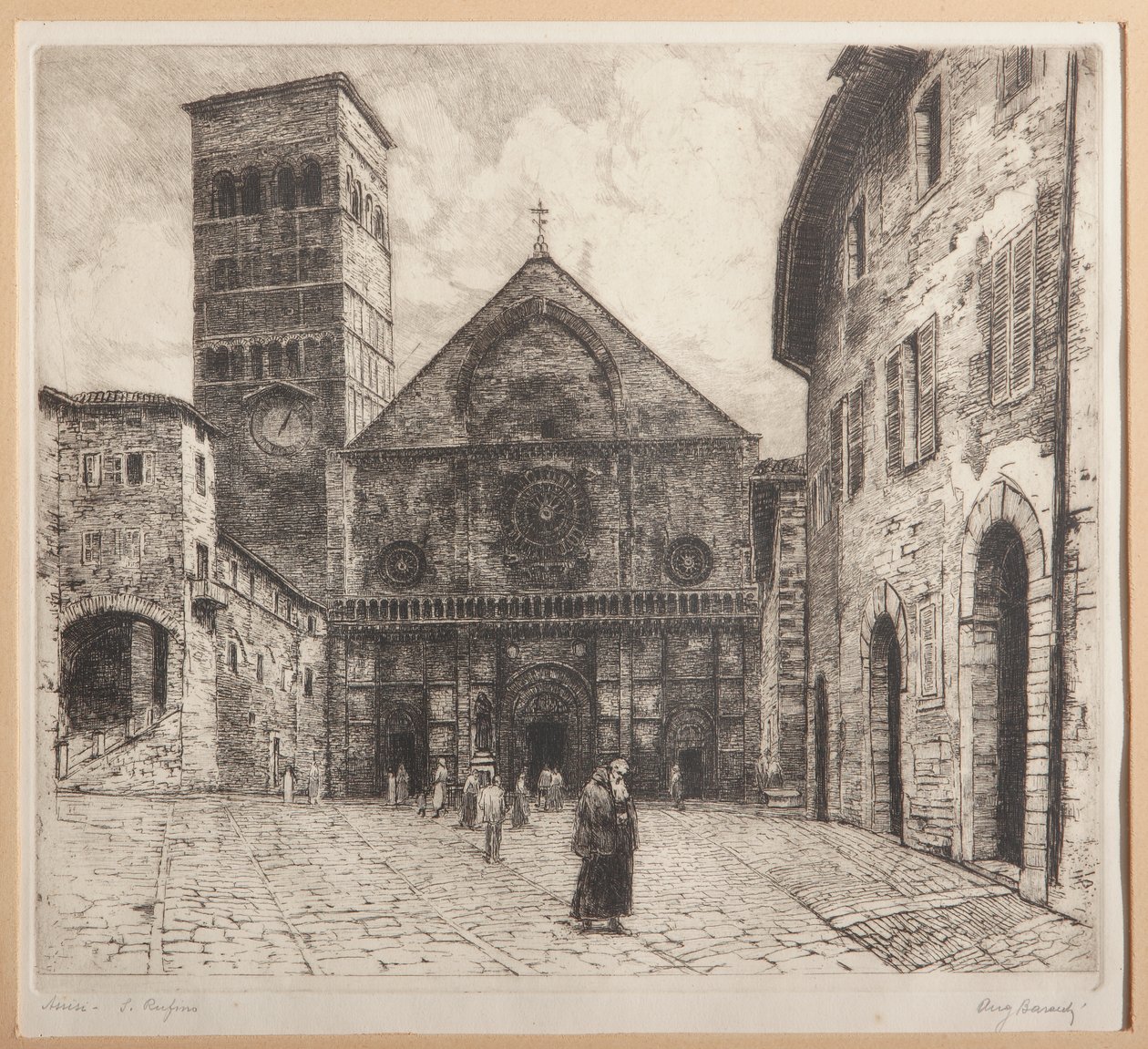 Assise, S. Rufinus - Augusto Baracchi