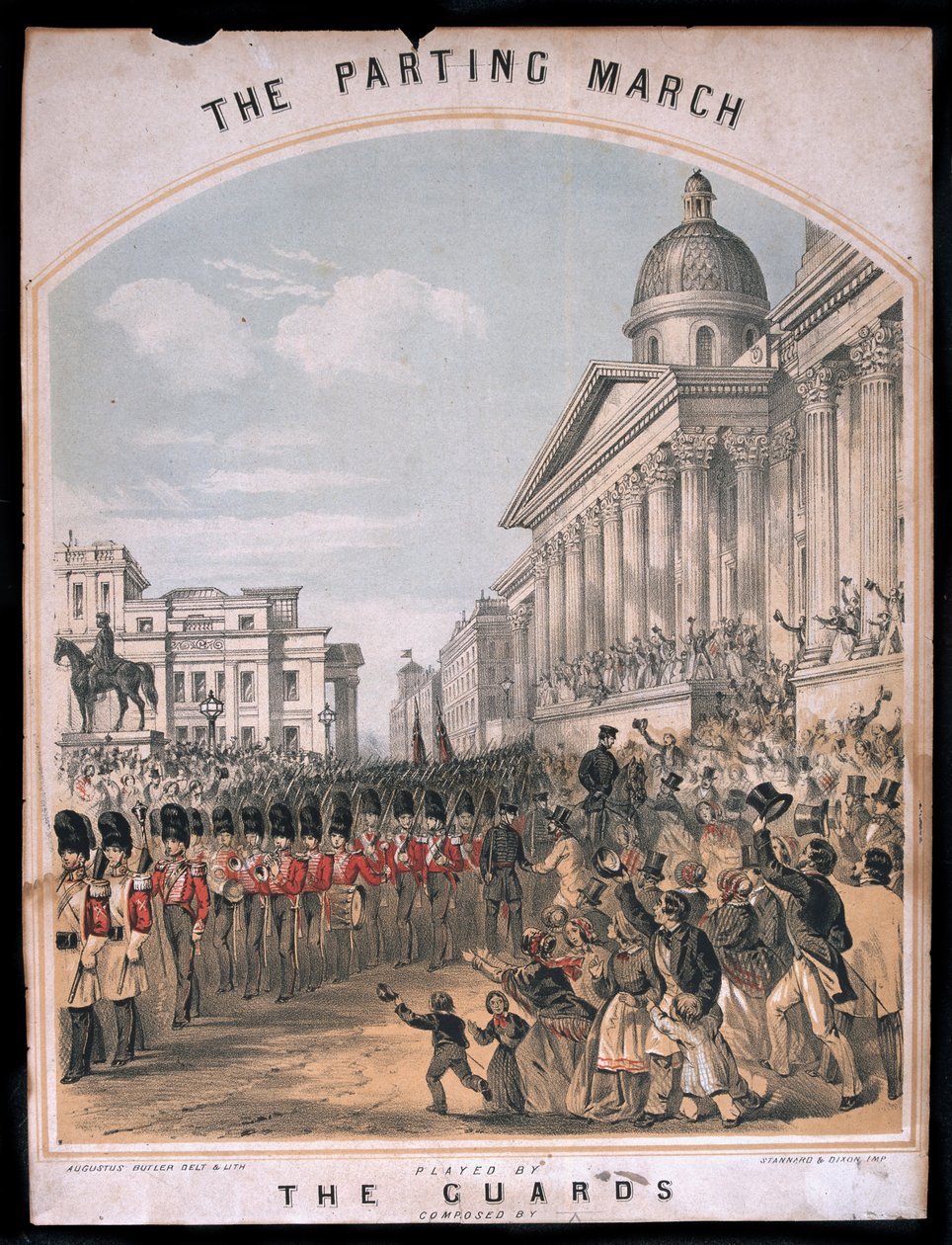 La Marche de la séparation - Augustus Butler
