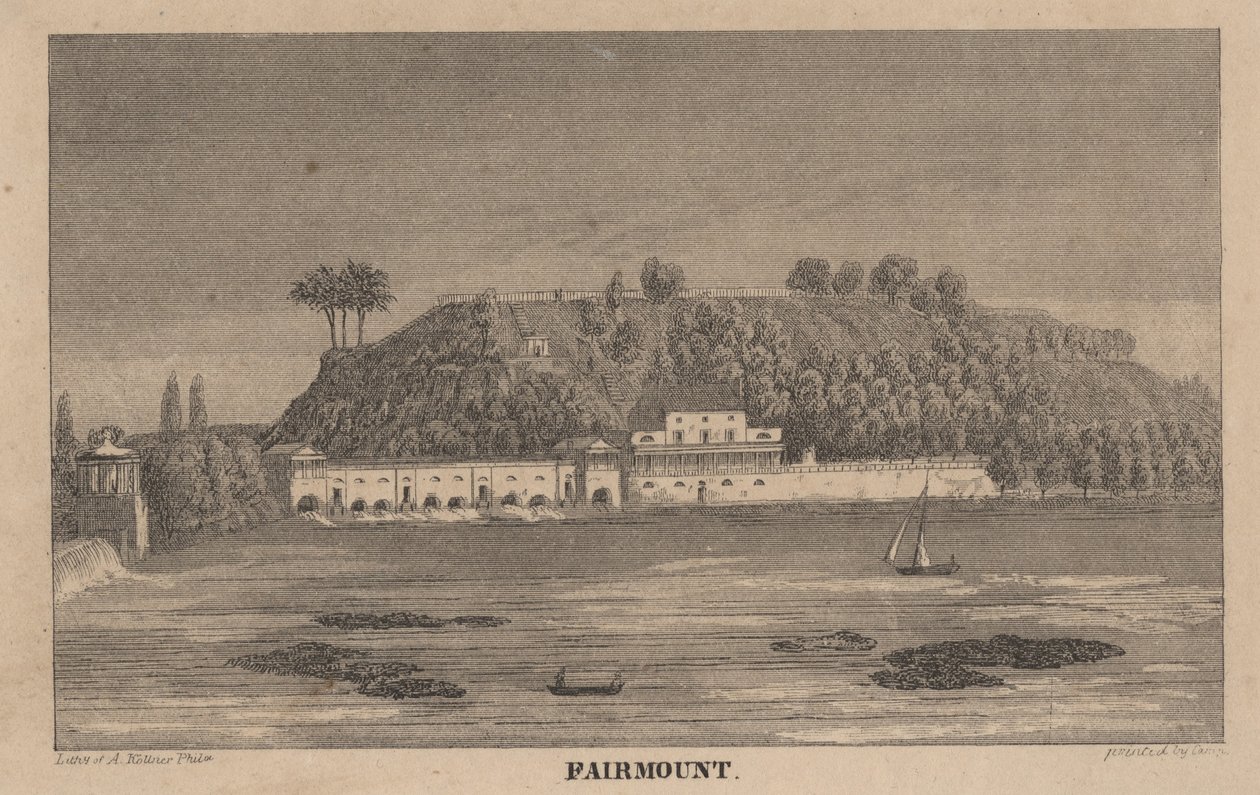 Fairmount, c.1848 - Augustus Kollner