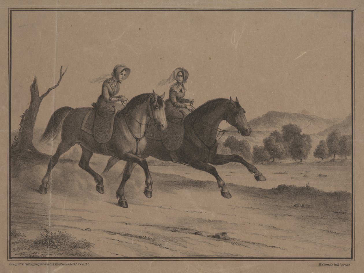 Dimanche à la campagne, 1850 - Augustus Kollner