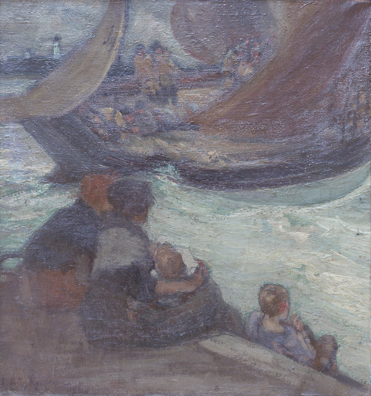 Départ pour la pêche - Augustus B. Koopman