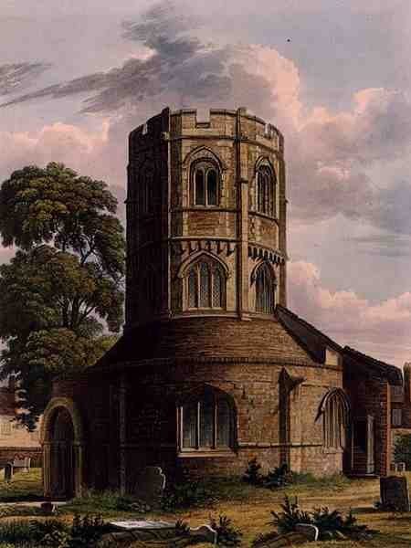 Église du Saint-Sépulcre, Cambridge, de 