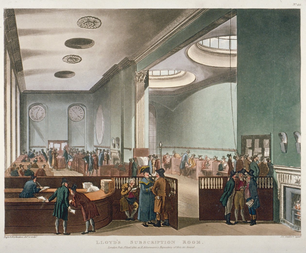 Vue intérieure de la salle d