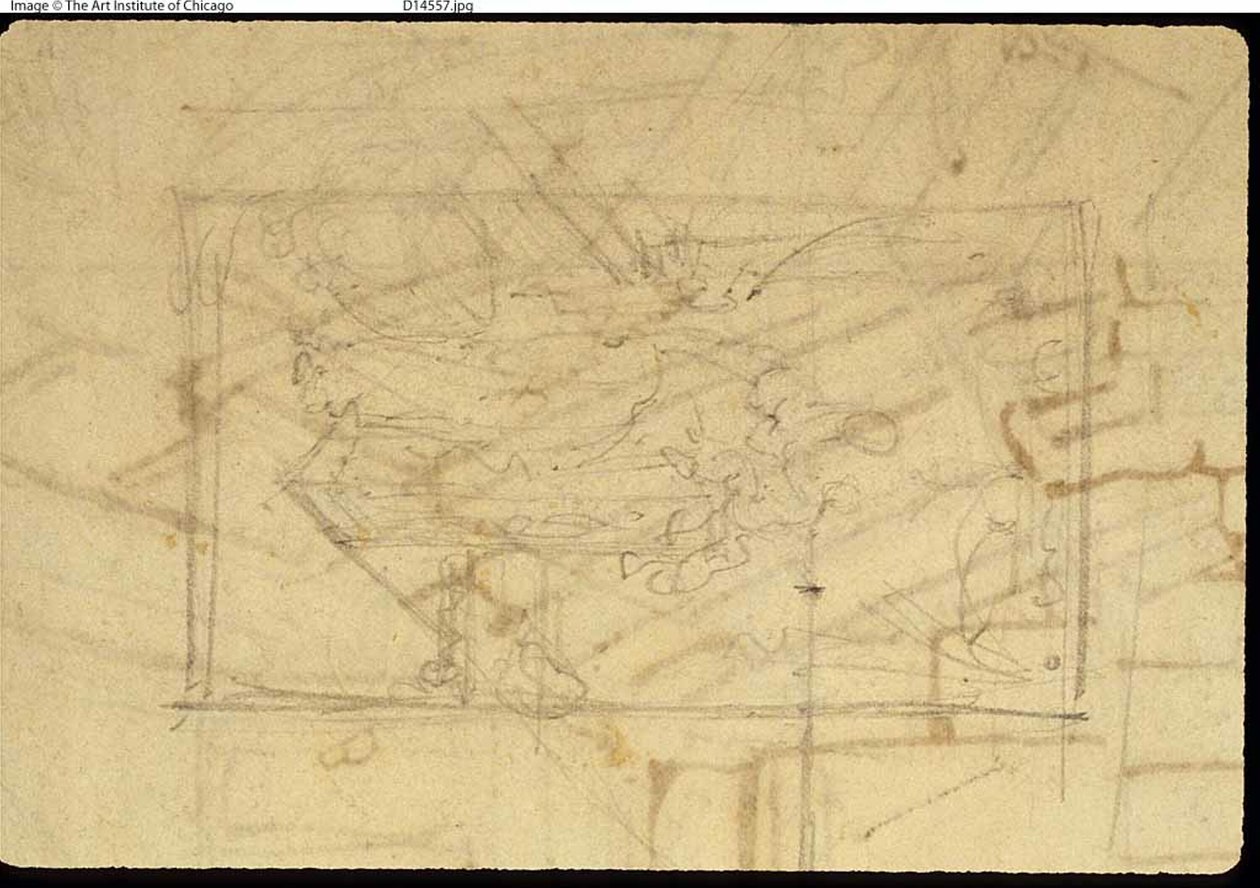 Étude pour la salle d