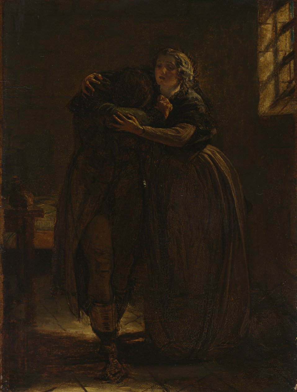 Étude pour "Viens te reposer dans ce sein, mon propre cher affligé" - Augustus Leopold Egg