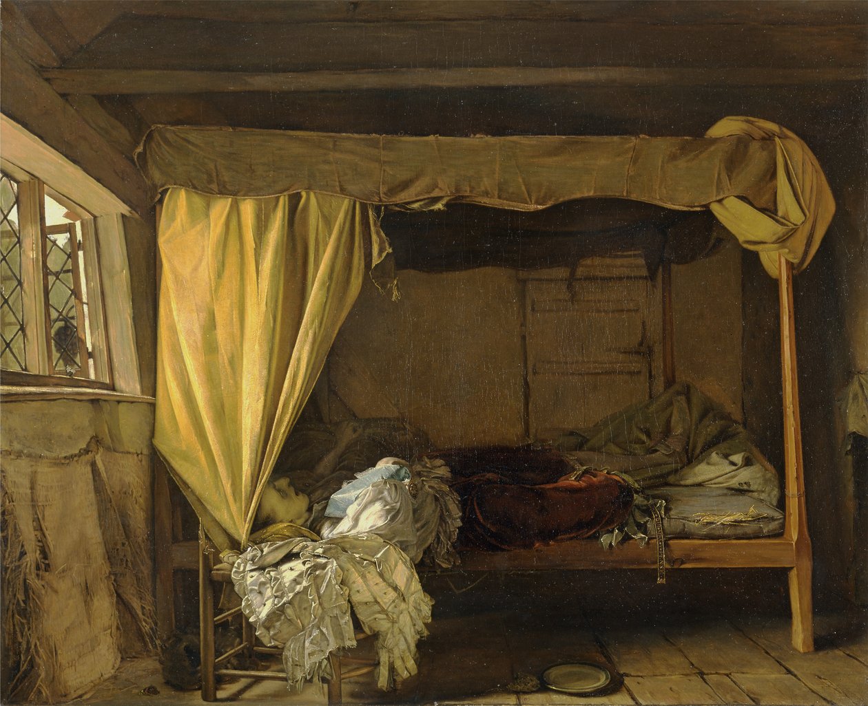 La mort de Buckingham - Augustus Leopold Egg