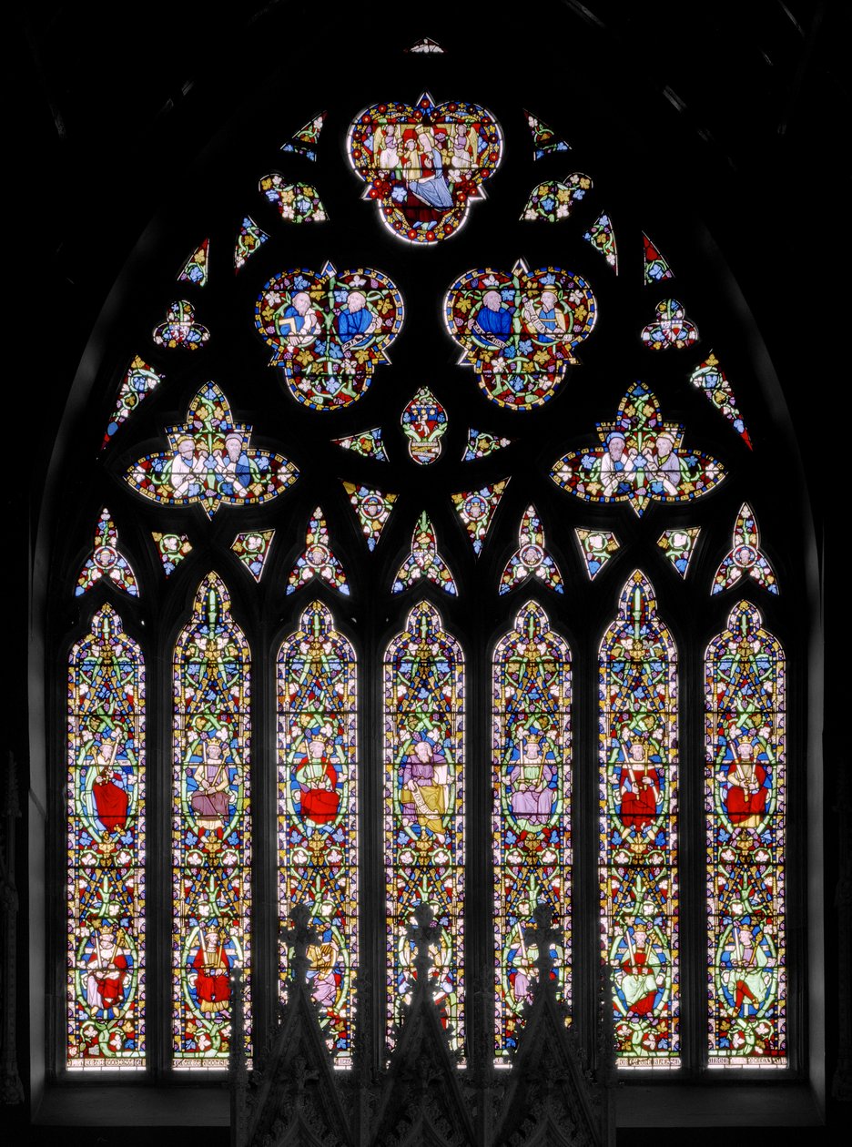 Fenêtre Est avec Arbre de Jessé - Augustus Welby Northmore Pugin