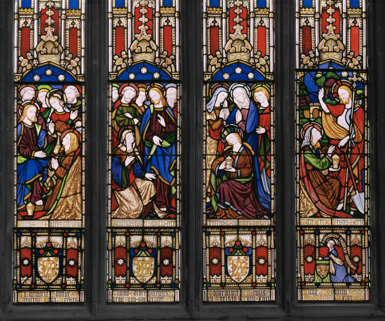 Événements de la Vie de Sainte Marie-Madeleine (détail) - Augustus Welby Northmore Pugin