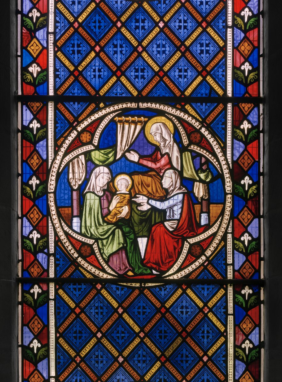 Vie de Sainte Anne (détail) - Augustus Welby Northmore Pugin