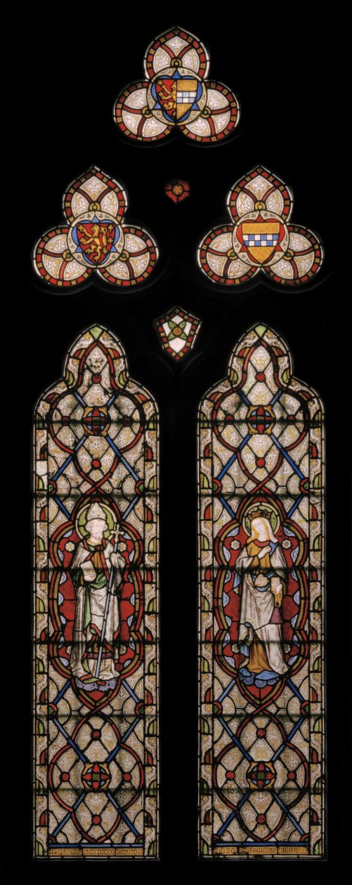 Saint Jean de Beverley et Sainte Élisabeth de Hongrie - Augustus Welby Northmore Pugin