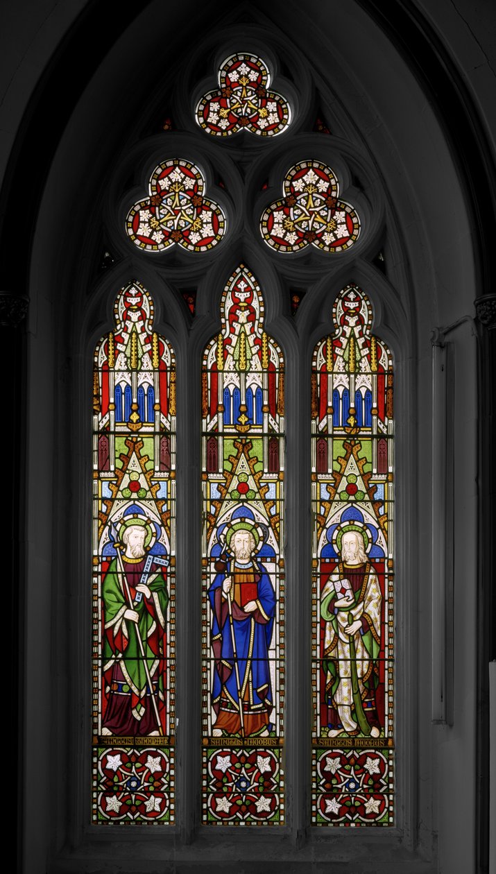 Saint Thomas, Saint Jacques le Majeur et Saint Jacques le Mineur - Augustus Welby Northmore Pugin