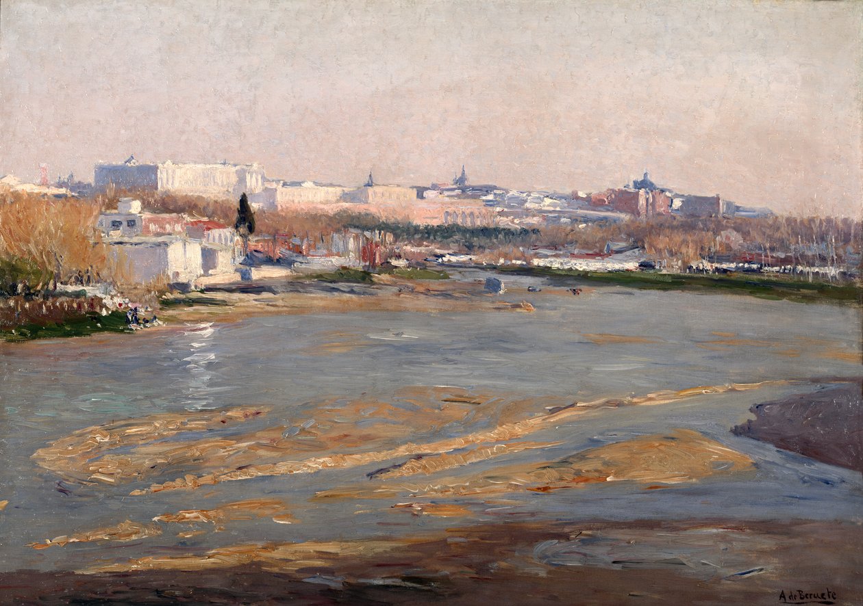 Les Rives de la Rivière Manzanares, 1912 - Aureliano de Beruete